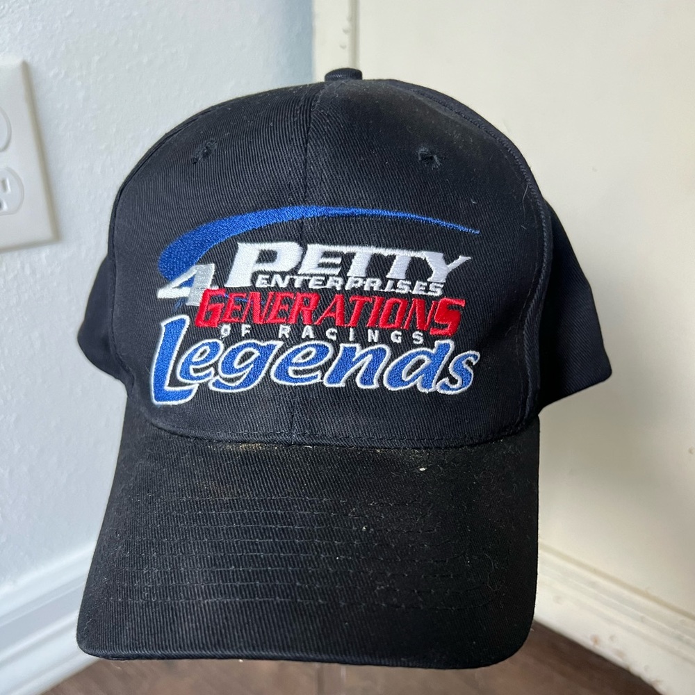Vintage Petty Enterprises 4 generations of racing legends ball hat cap.